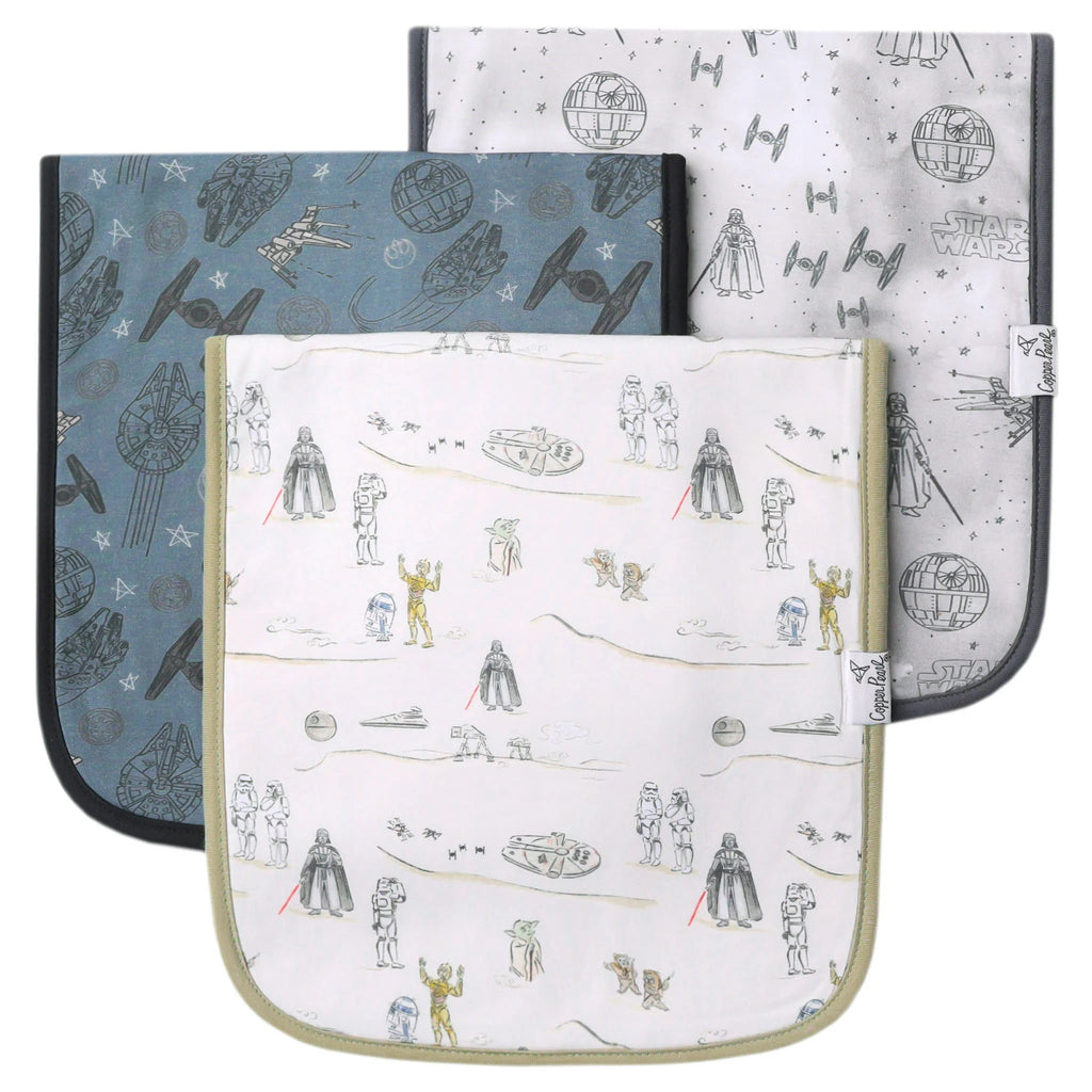 Tatooine - 3 Pack Premium Burp Cloth Set