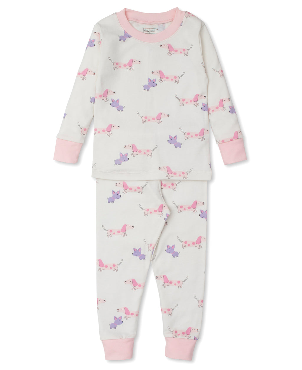 Pink Puppy Fun Pajama Set
