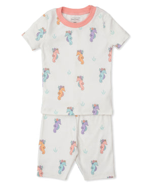 Seahorse Party Short Pajama Set