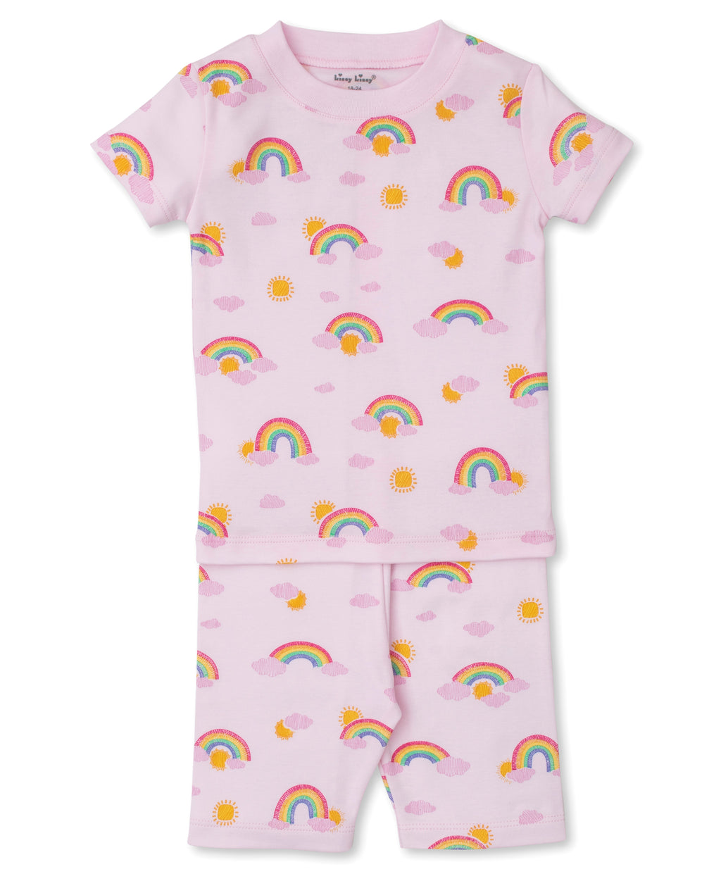 Sunshine Rainbows Short Pajama Set