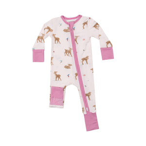 Soft Deer - 2way Zip Romper