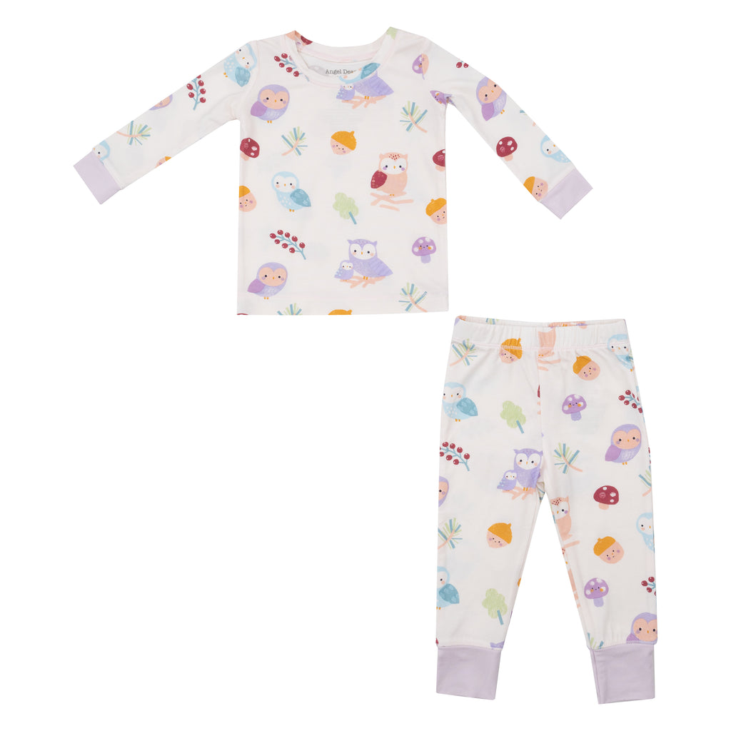 Cute Owls - LS Loungewear PJ Set