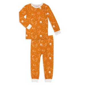 Orange Game Day - Modal Magnetic Pajama Set