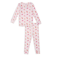 Cheetah Bonita - Organic Cotton Long Sleeve Pajamas