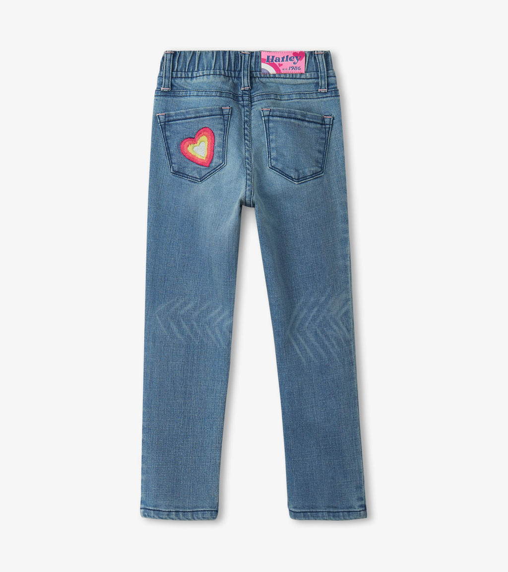 Pretty Patches Stretch Denim Jeans