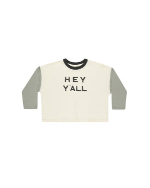 Camden Long Sleeve Tee - Hey Y'all