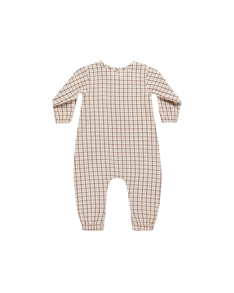 Woven Jumpsuit - Holiday Check