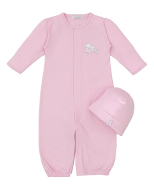 Pink Beary Besties - Converter Gown & Hat Set