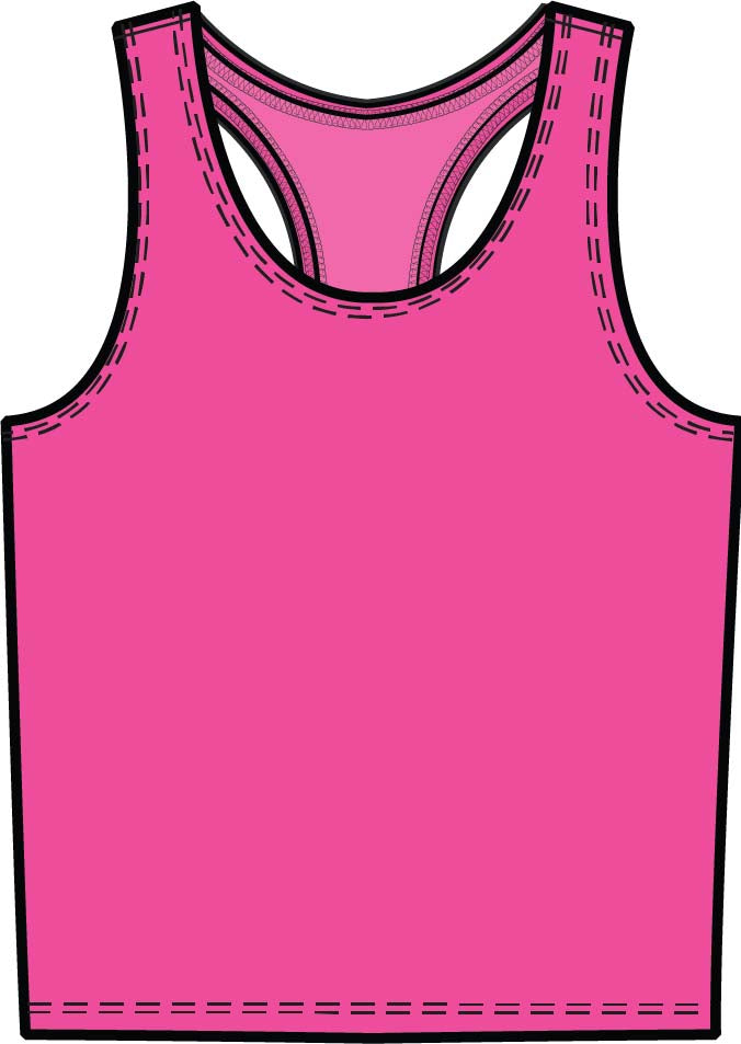 Neon Magenta - Active Tank Top