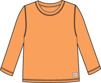 Neon Orange - Long Sleeve Rash Guard