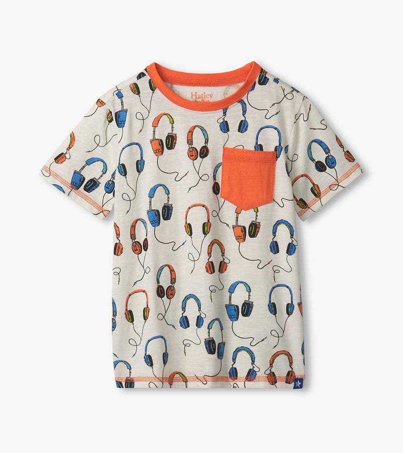 Big Headphones Graphic Tee