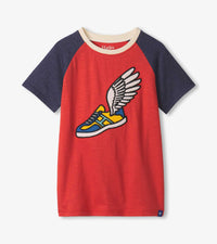 Fast Wings Raglan Tee