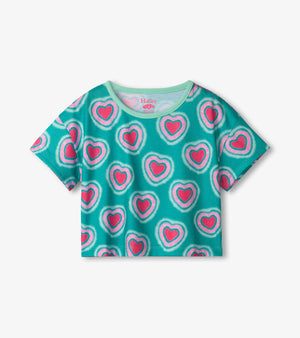 Glowing Hearts Short Sleep Set