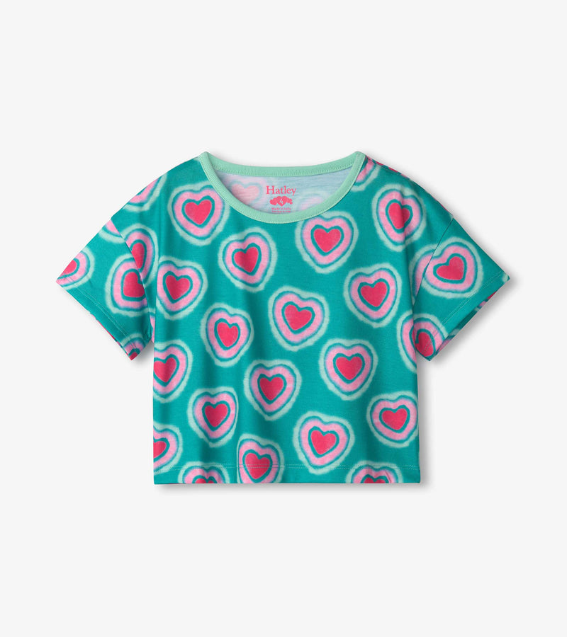 Glowing Hearts Short Sleep Set