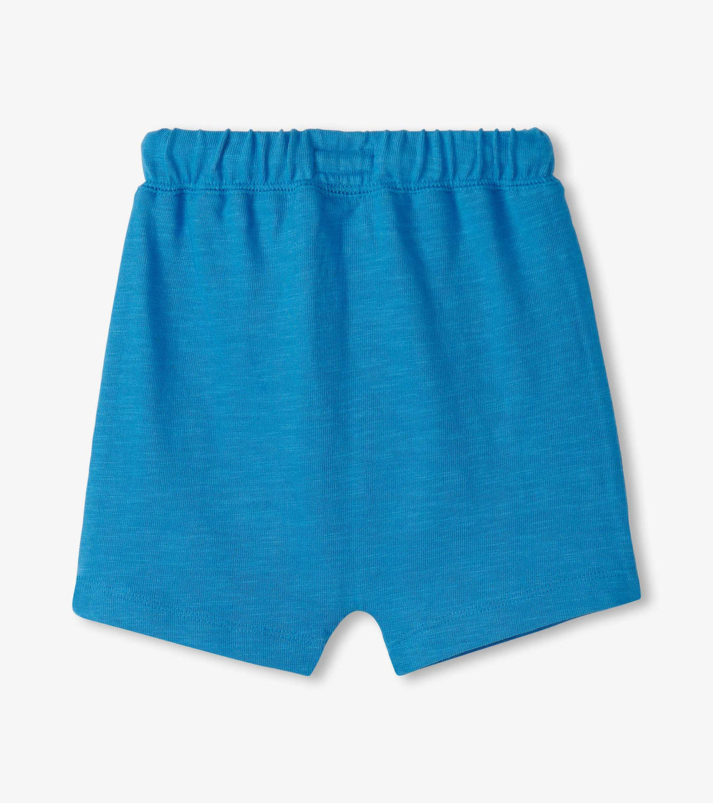 Mediterranean Blue Kanga Pocket Shorts