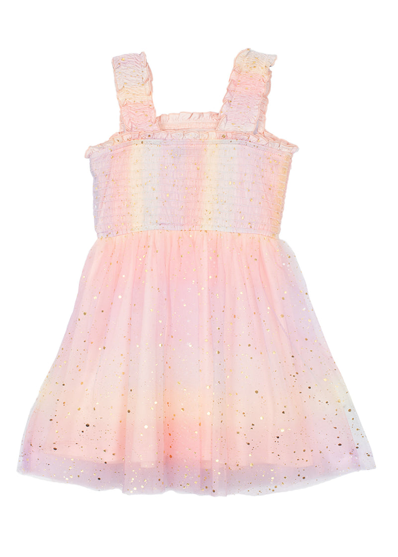 Sprinkles Sleeveless Dress - Pink