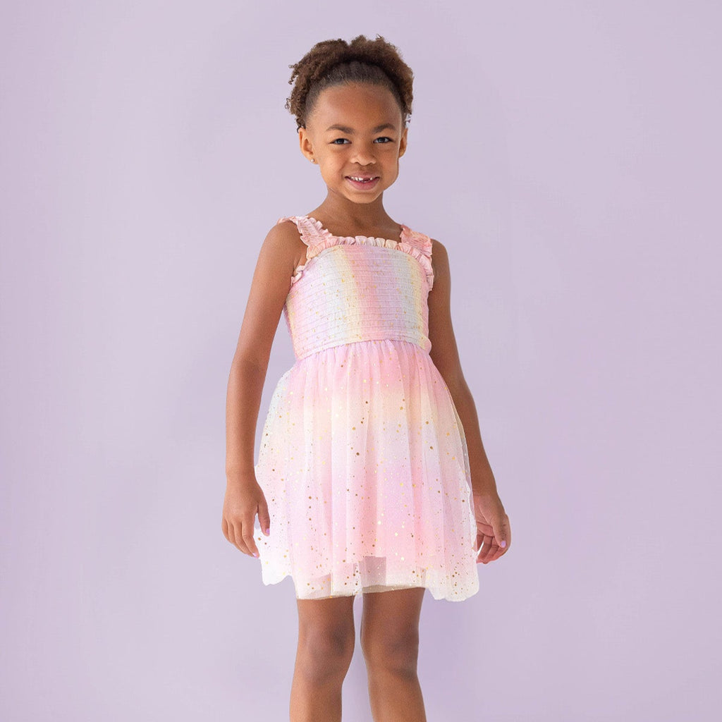 Sprinkles Sleeveless Dress - Pink