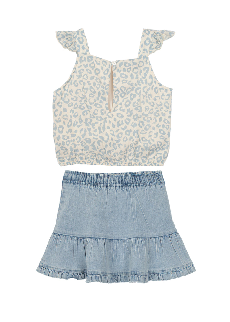 Sweet Savannah 2PC Set - Blue