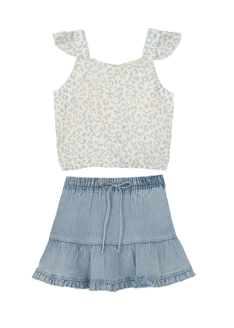 Sweet Savannah 2PC Set - Blue