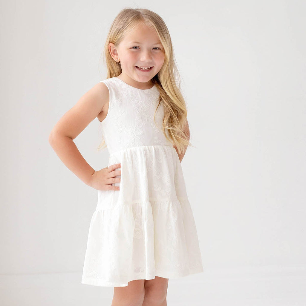 Cotton Cloud Dress - White