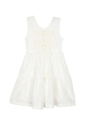 Cotton Cloud Dress - White