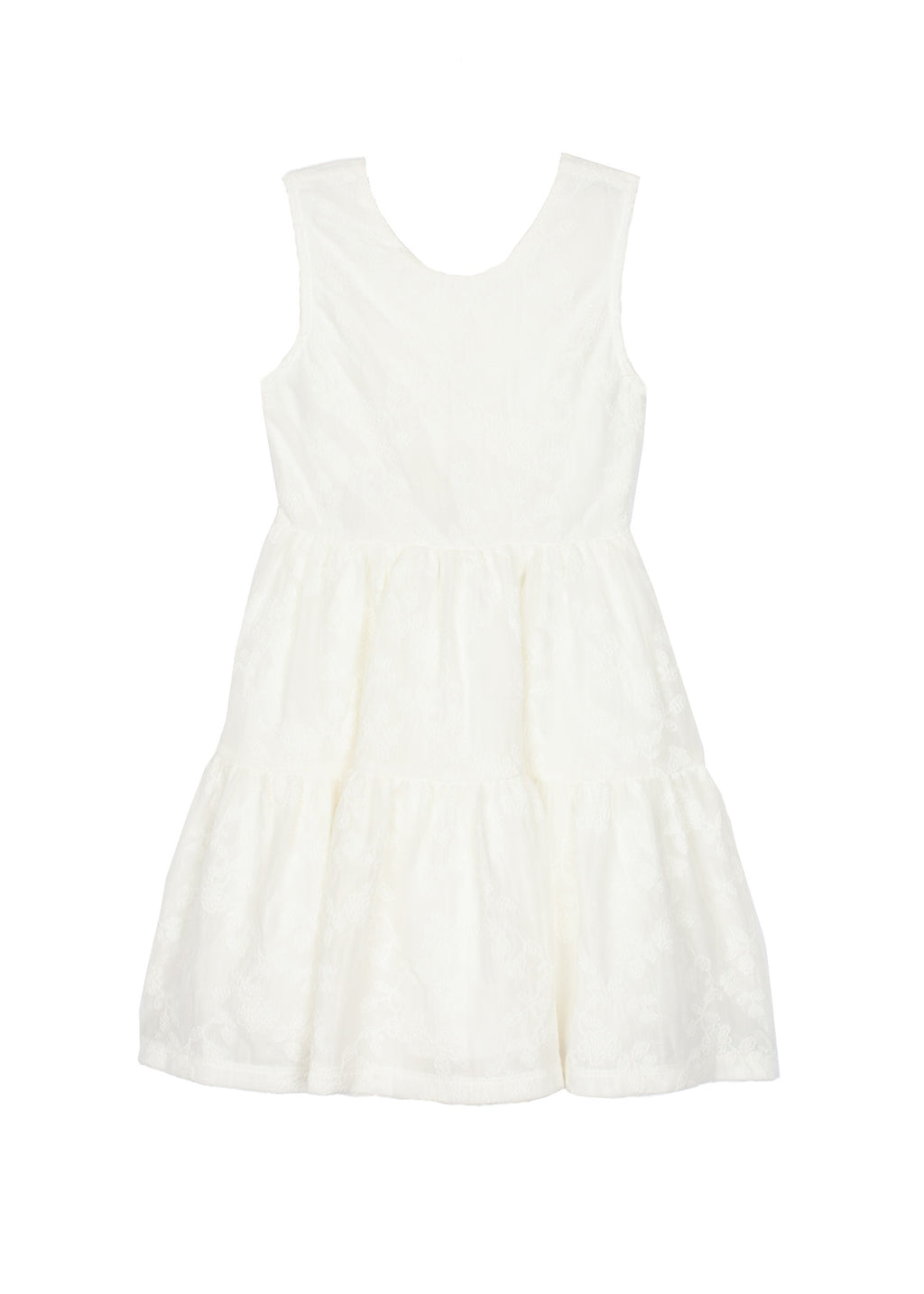 Cotton Cloud Dress - White