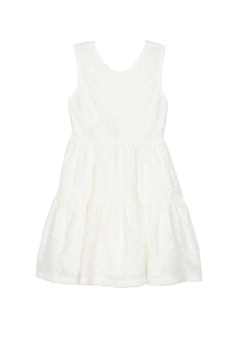 Cotton Cloud Dress - White