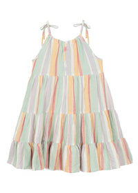 Malibu Dress - Multi Stripe