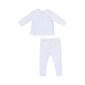 Stripe Classic Blue TMH Set with Roll Over Cuff Pant