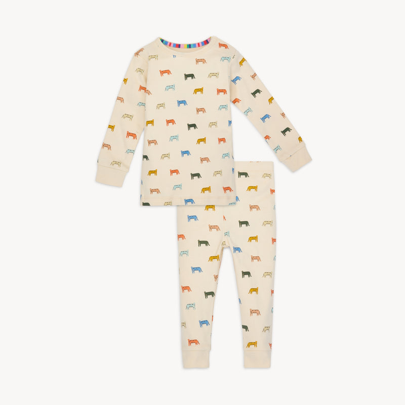 Le Tigre - Organic Cotton Long Sleeve Pajamas