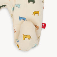 Le Tigre - Magnetic Organic Cotton Footie