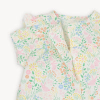 Hoppy Garden - Modal Ruffle Sleeve Romper