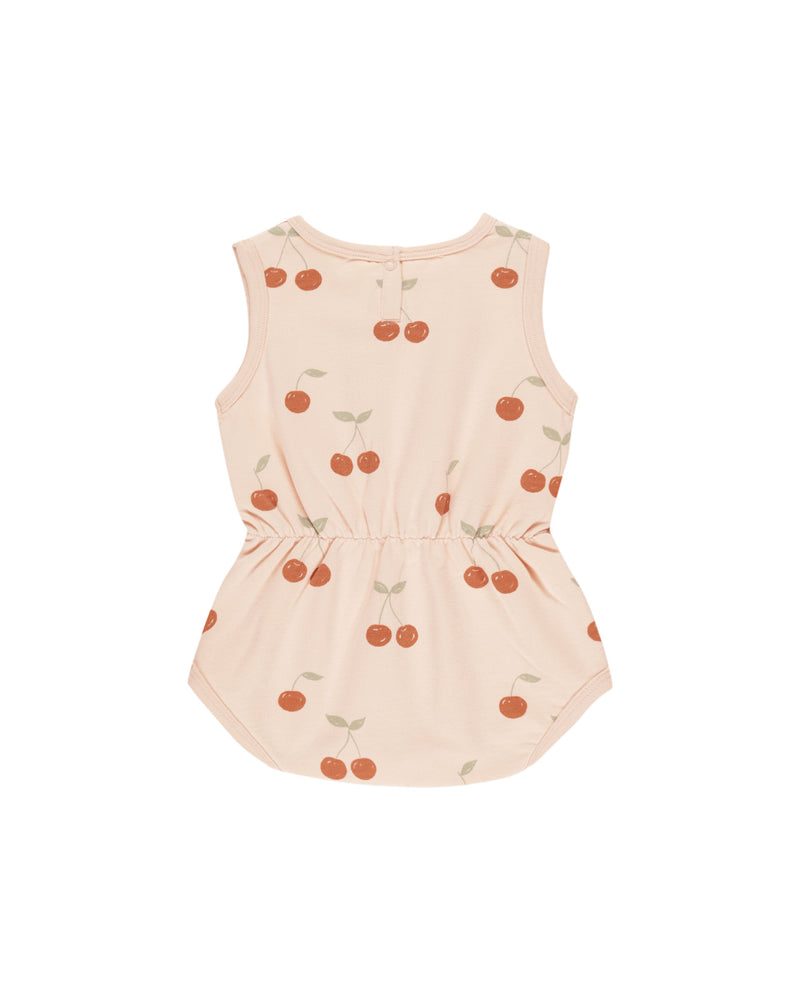 Cinch Playsuit - Cherries