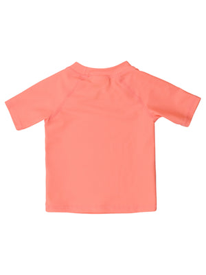 Coral Short Sleeve Rash Guard