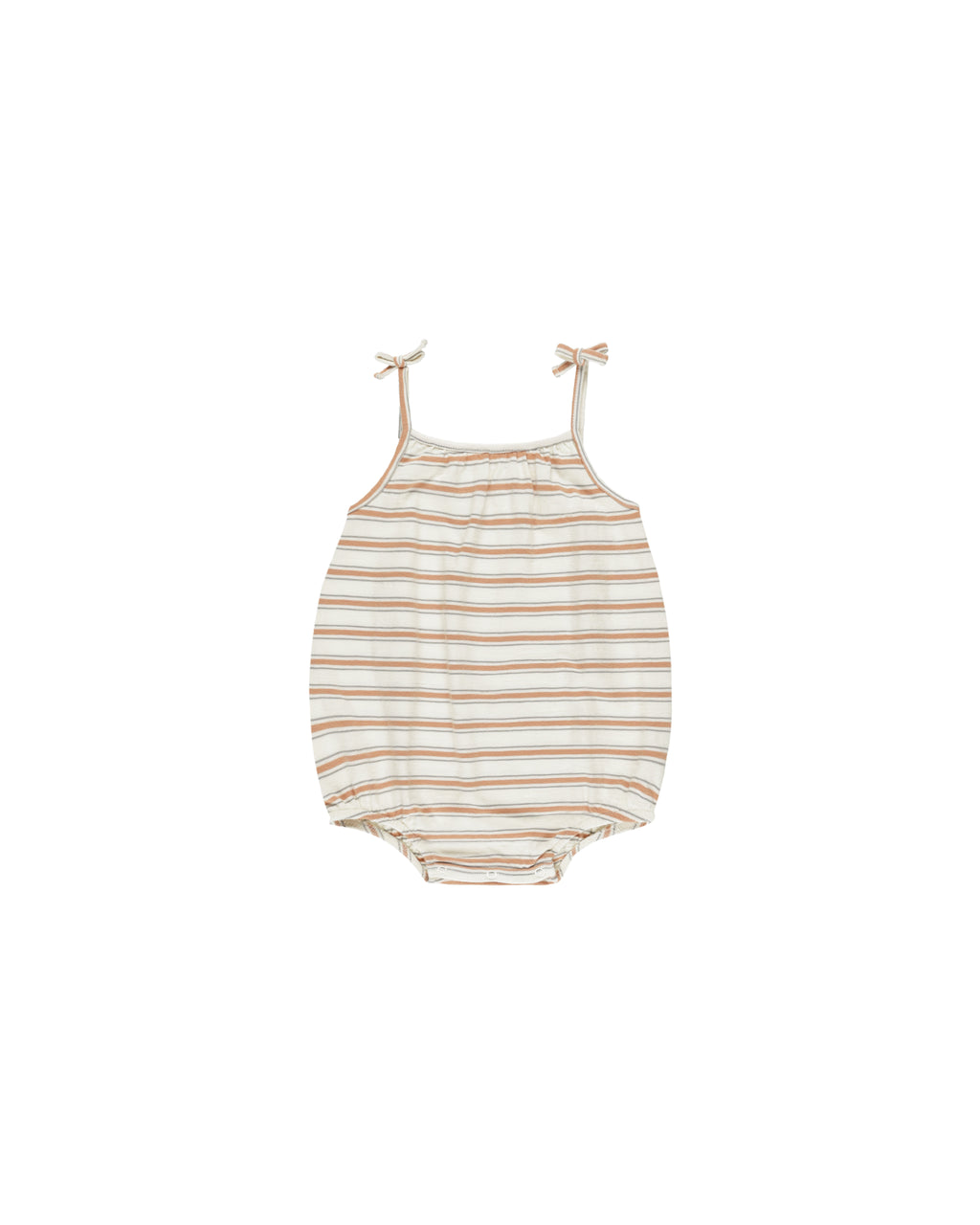 Nala Romper - Grapefruit Stripe