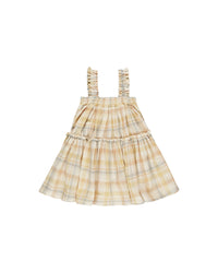 Cicily Dress - Pastel Plaid