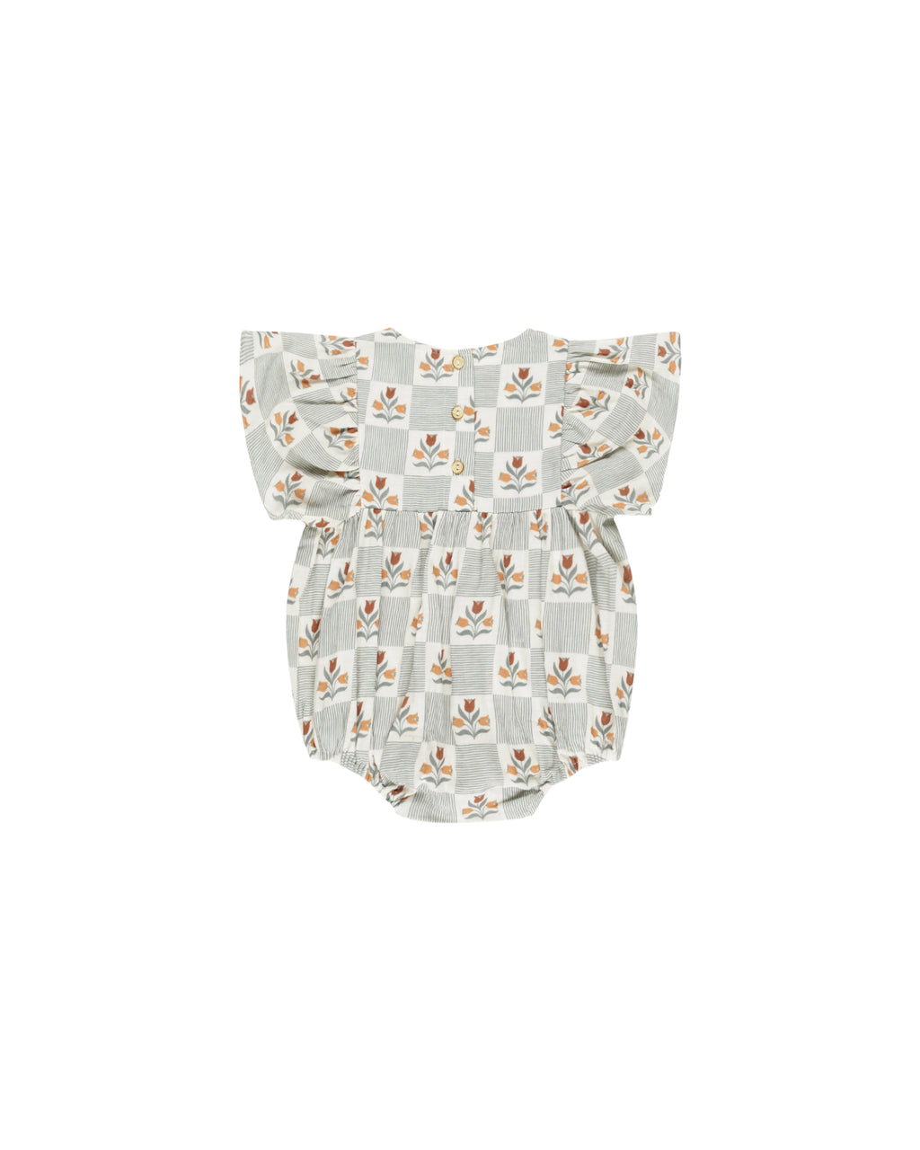 Kalea Romper - Garden Grid