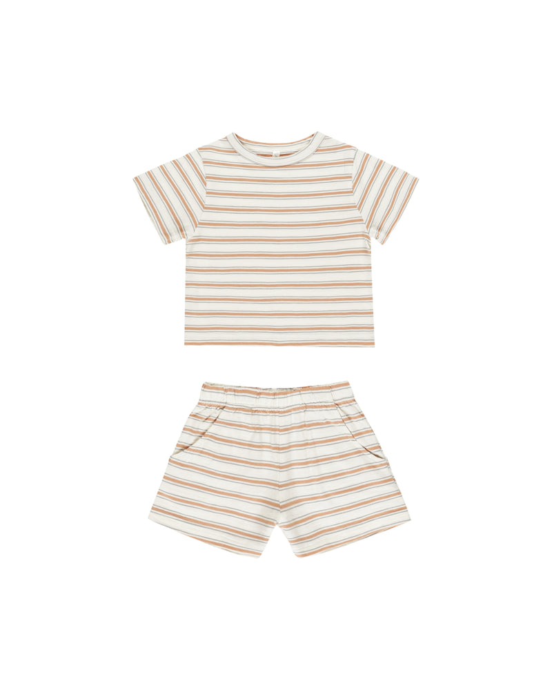 Play Set - Grapefruit Stripe