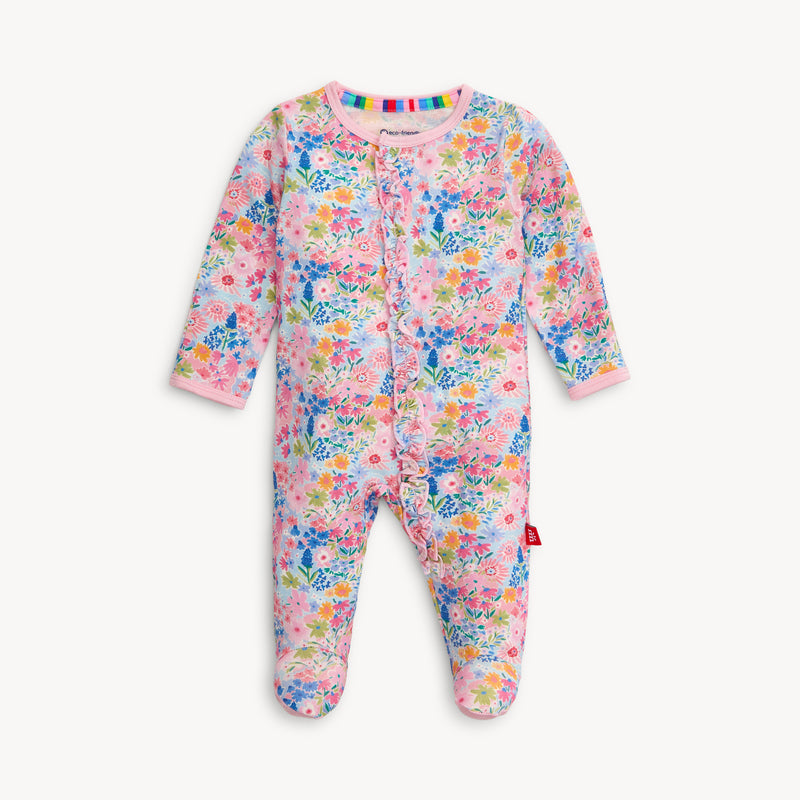 Lily - Modal Magnetic Ruffle Footie