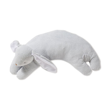 Curved Pillow - Grey Bunny