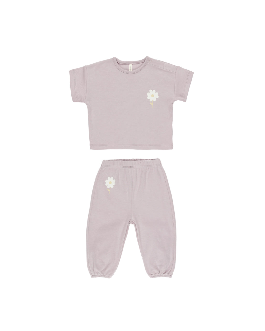 Jersey Tee & Pant Set - Daisy