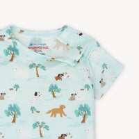 Central Bark - Modal Magnetic Pajama Short Set