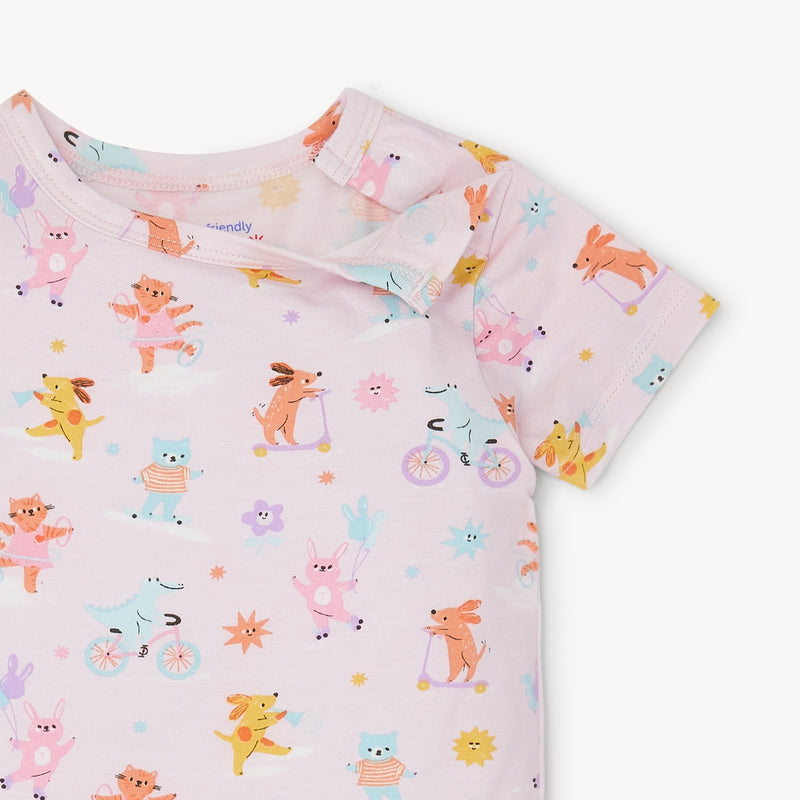 Playground Pals - Modal Magnetic Pajama Short Set