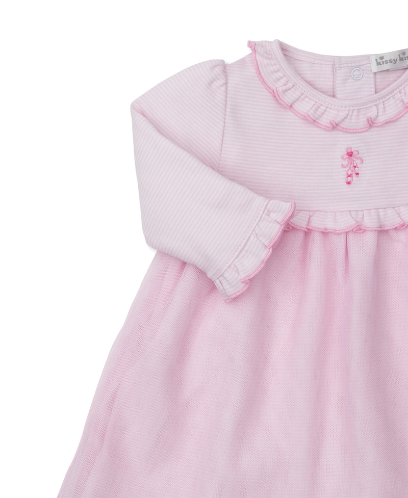 Pink Ready to Dance Dress & Pant Set
