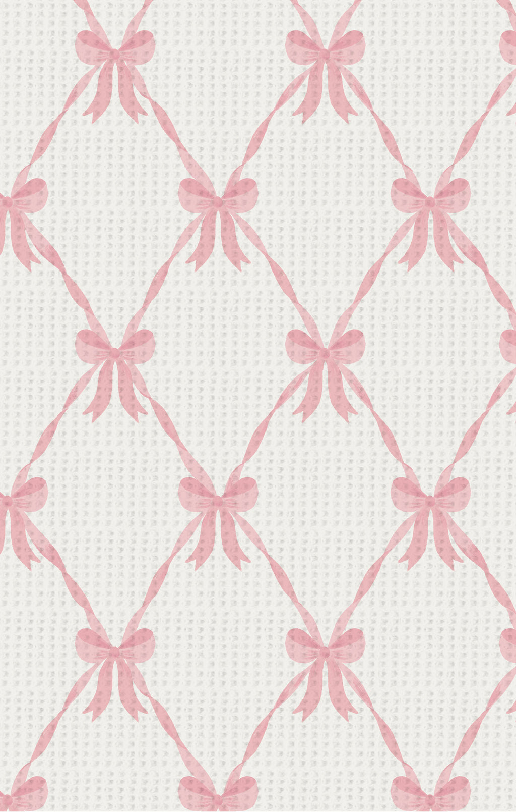 Ribbon Bow Trellis - Bamboo Swaddle Blanket
