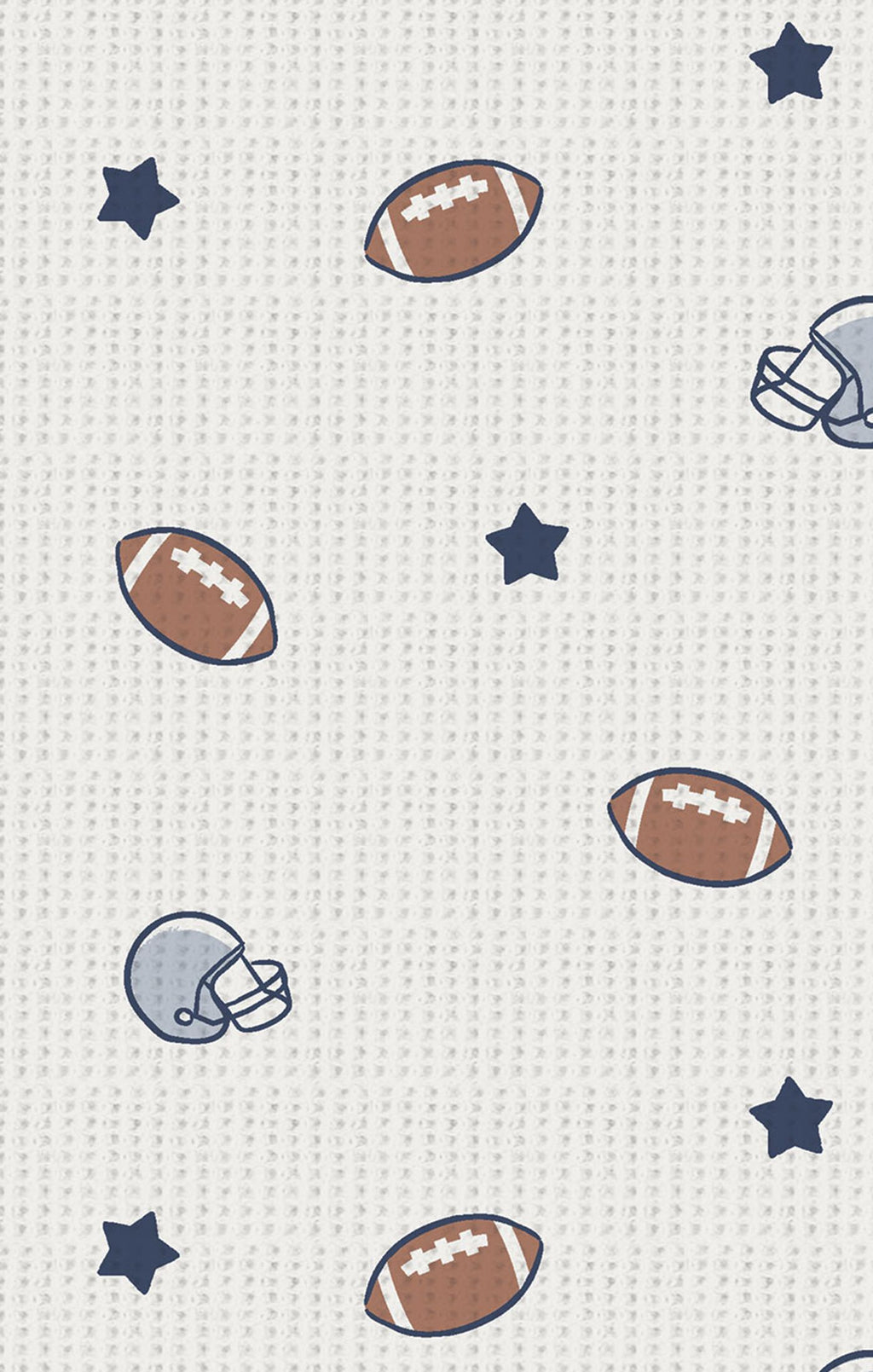 Footballs & Stars - LS Raglan Henley Romper & Kanga Pocket