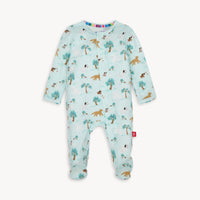 Central Bark Modal Magnetic Footie - Preemie