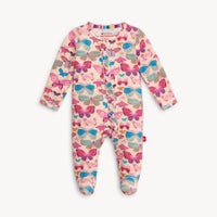 All A-Flutter Modal Magnetic Ruffle Footie