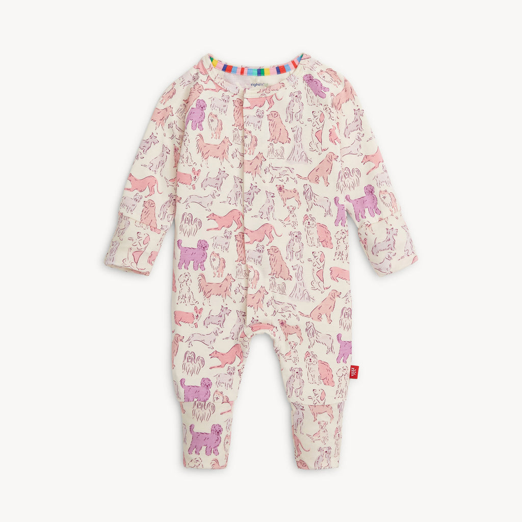 Pink It's A Paw-ty - Modal Magnetic Convertible Coverall