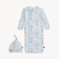 Love You Deerly - Modal Magnetic Cozy Sleeper Gown & Hat Set